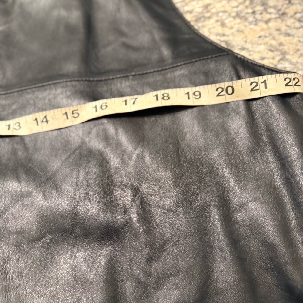 Mini Leather Dress - Picture 7 of 7